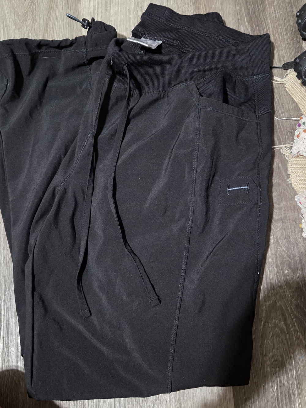 Womens Black Scrub Pants